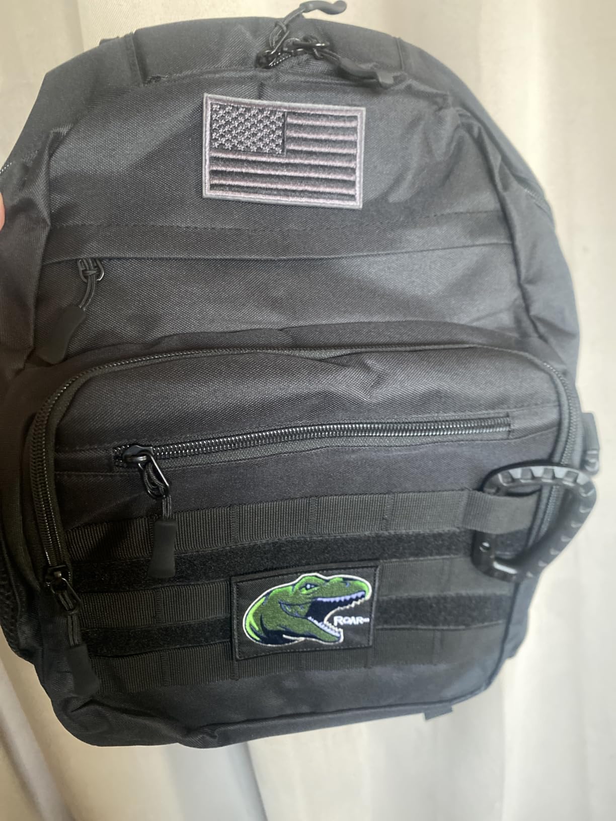 Kids Tactical Backpack Army Molle Bookbag Military Boys Backpack | for School, Outdoor, Camping (Includes 2 Patches +1 Carabiner) customer photo 1