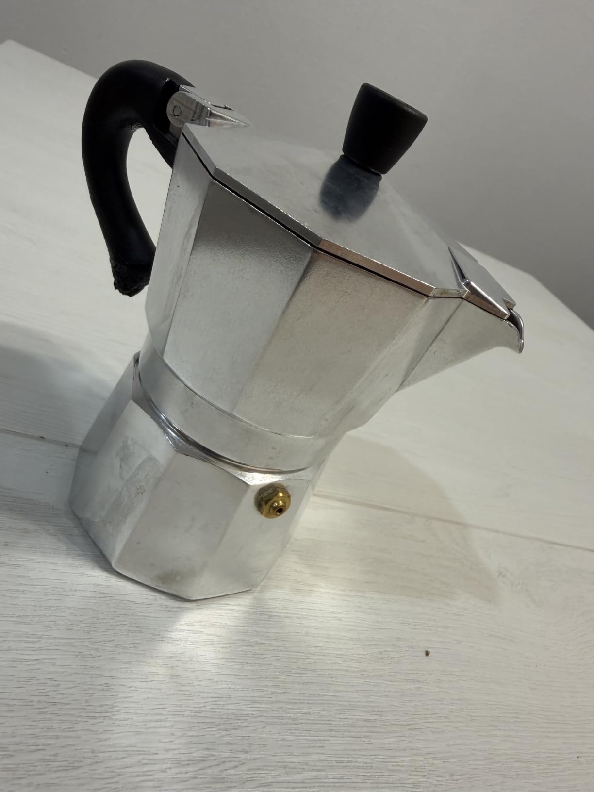 3 Cup Aluminum Espresso Stovetop Moka Pot Express Coffee Maker Percolator Italian Classic Mocha Coffee Machine for Italian and Cuban Cafe Brewing for Home & Camping 150ml 5oz customer photo 1
