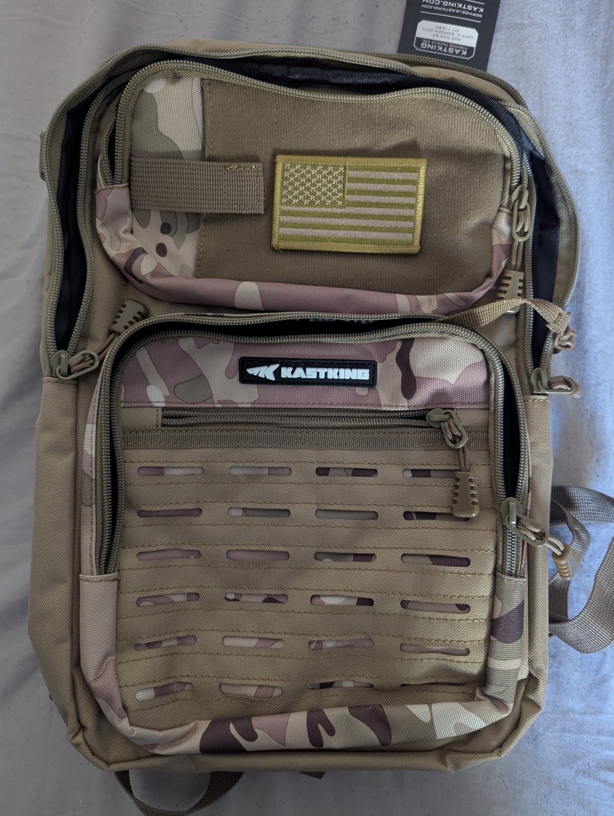 KastKing BlowBak Tactical Sling Tackle Bag-Lightweight Fishing Backpack Storge Fishing Gear and Equipment,Gift for Men customer photo 1