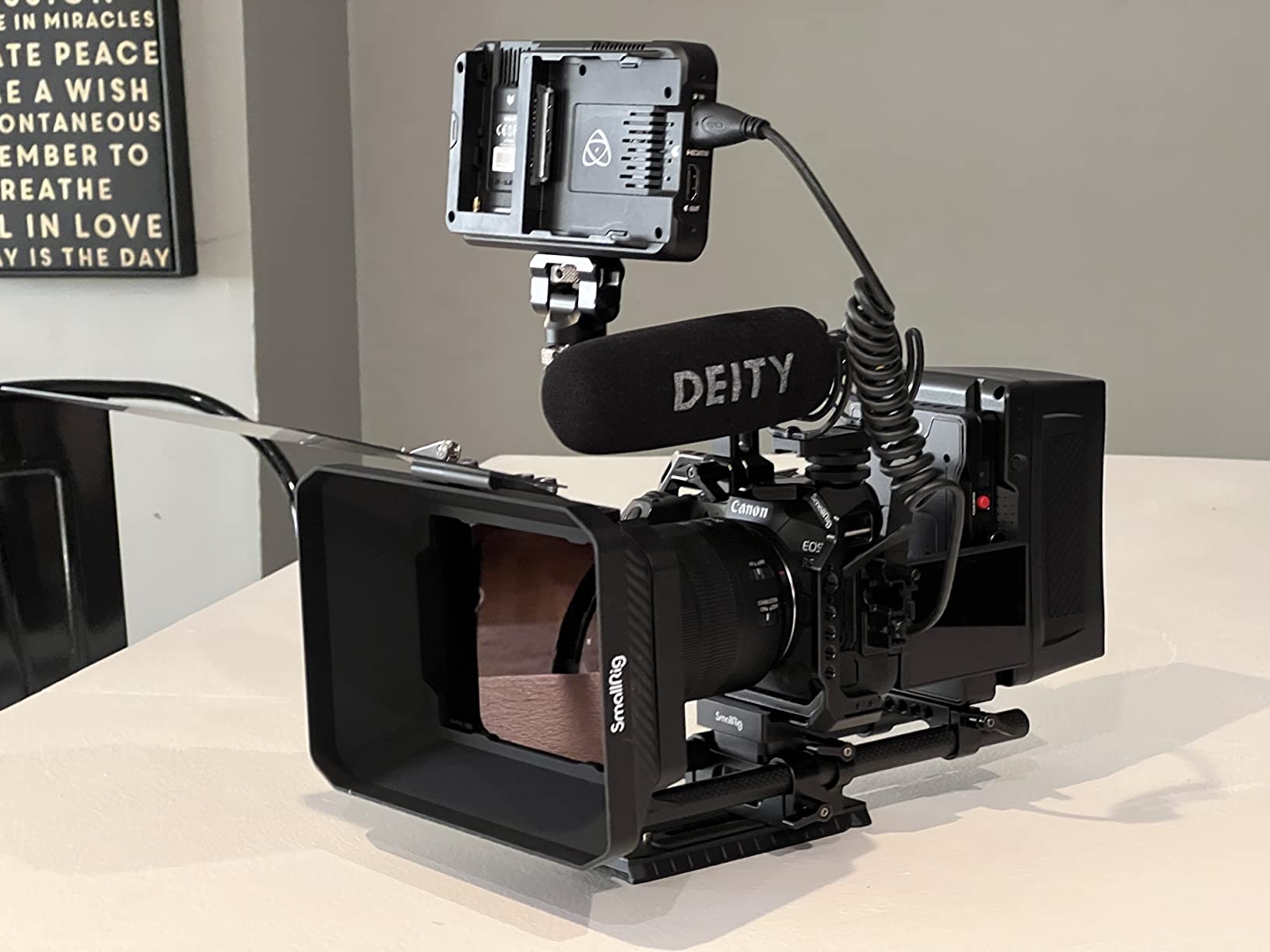 SmallRig 4 x 5.65 ND 1.8 (6 Stop) Filter, Square Neutral Density Filter, Multi-Layer Coated B270 Optical Glass for Matte Box Outdoor Filming customer photo 2