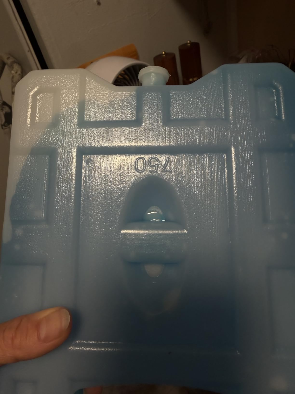 Sport Temp Reusable Jumbo Ice Pack - Long Lasting - Perfect for Keeping Food Or Beverages Cold, Coolers, Camping, Beach Coolers, Hiking & More, Clear Blue customer photo 1