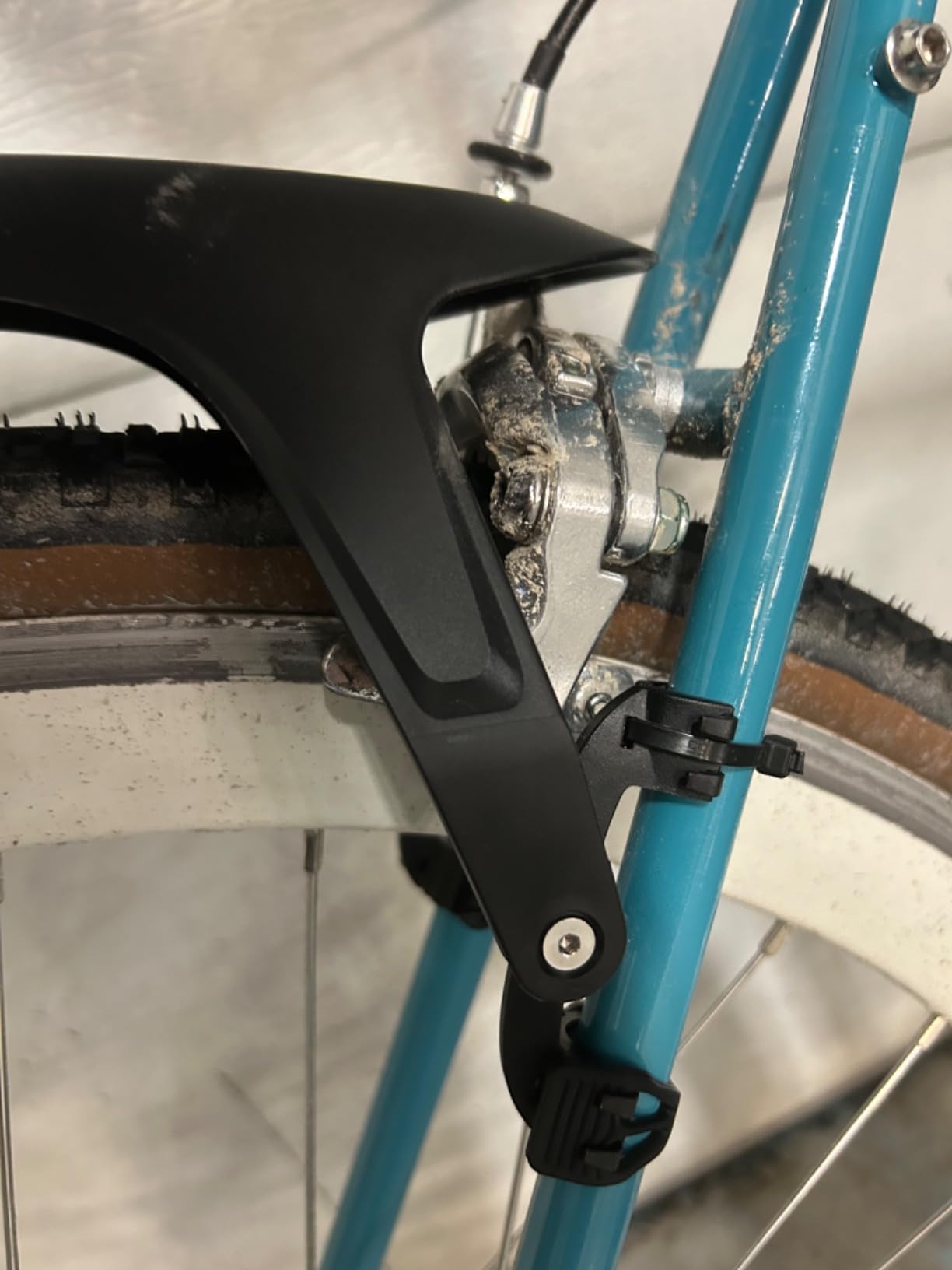 RBRL Bike Fender Set, Quick Release Bike fenders for Gravel and Road Bike, Adjustable Bicycle Fenders 28'', Full Cover Thicken & Widen customer photo 2