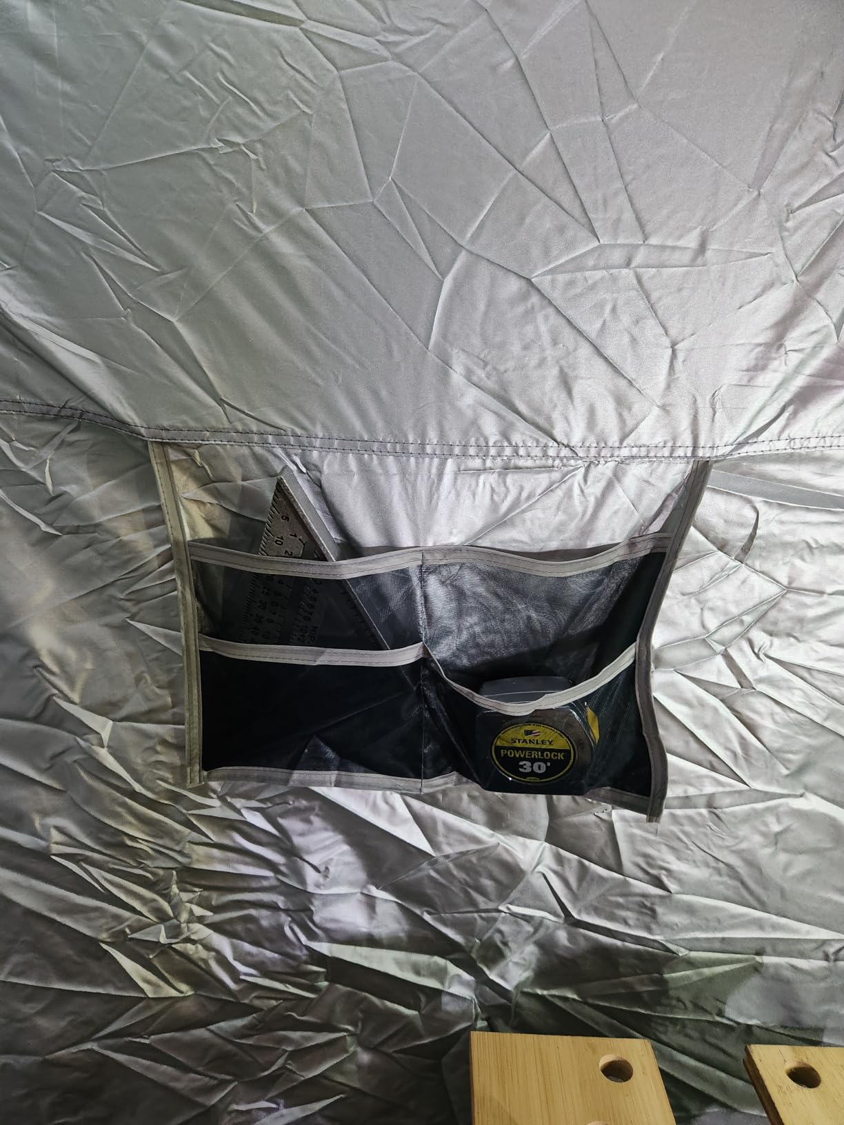 6.8FT Shower Tent, Large Instant Pop Up Shelter with Mesh Floor & Carrying Bag, Privacy Changing Room Tent for Toilet, Camping, Dressing, Lightweight & Sturdy, Easy Set Up (Black) customer photo 2