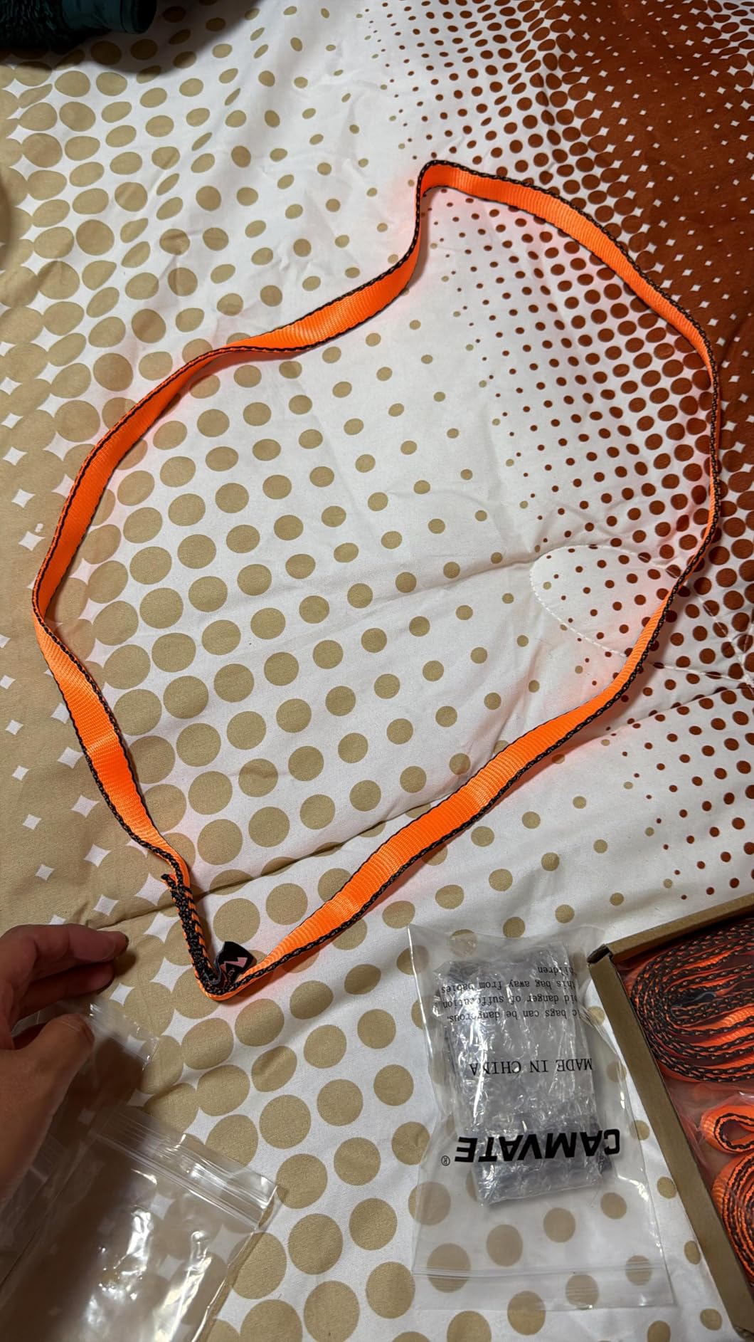 18MM Nylon Climbing Sling Runner 23KN CE2008/EN566 Rock Climbing Webbing Straps customer photo 2