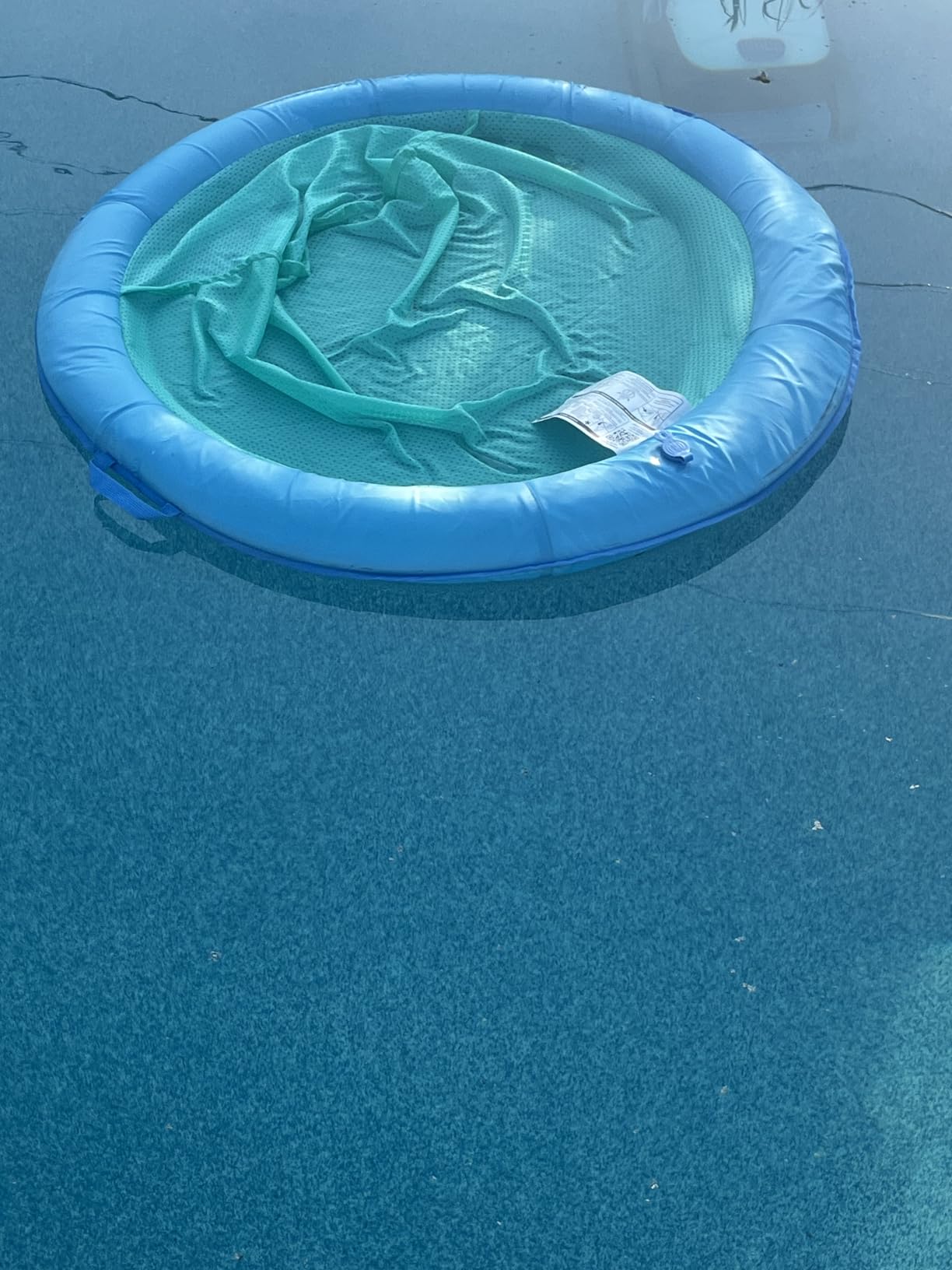 SwimWays Spring Float Premium Papasan Pool Lounger customer photo 2