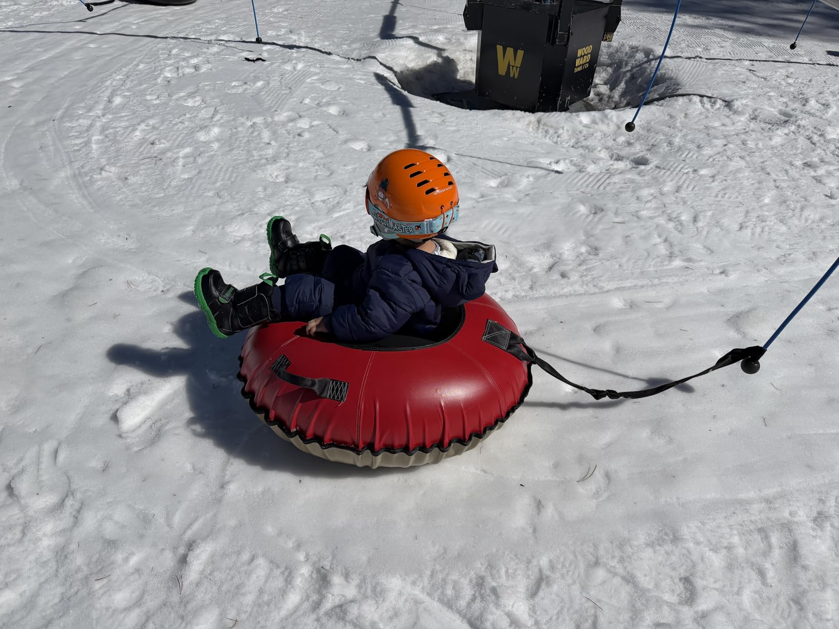 OutdoorMaster Kids Ski Helmet and Goggles Set - Dial Fit Safety-Certified | PC Shell, EPS Impact Foam, 12 Vents customer photo 1