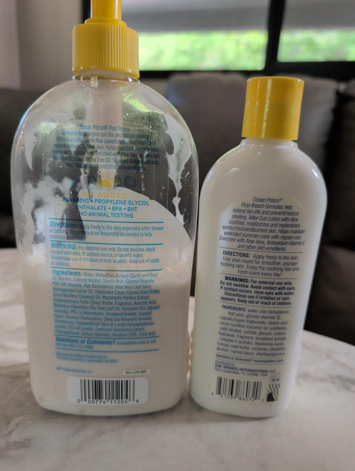 Ocean Potion After Sun Lotion with Aloe Vera, Hydrating Moisturizing Body Lotion for Dry Skin, Lightweight Aloe Vera Lotion with Vitamin E, Paraben-Free After Sun Care, 8.5 oz customer photo 2