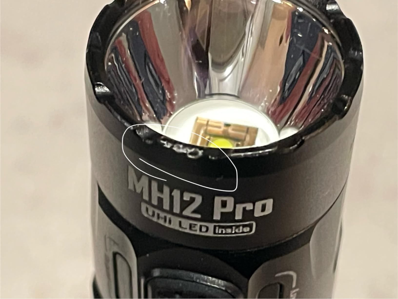 Nitecore MH12 Pro Tactical Flashlight, 3300 Lumen USB-C Rechargeable Long Throw Compact EDC Duty Light with Holster and Lumentac Organizer customer photo 2
