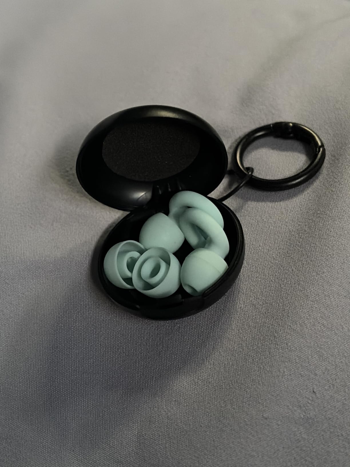 JUSTRVN Ear Plugs for Sleeping, 2 Pairs of Reusable Earplugs for Noise Reduction 25dB-30dB with 8 Ear Tips customer photo 2