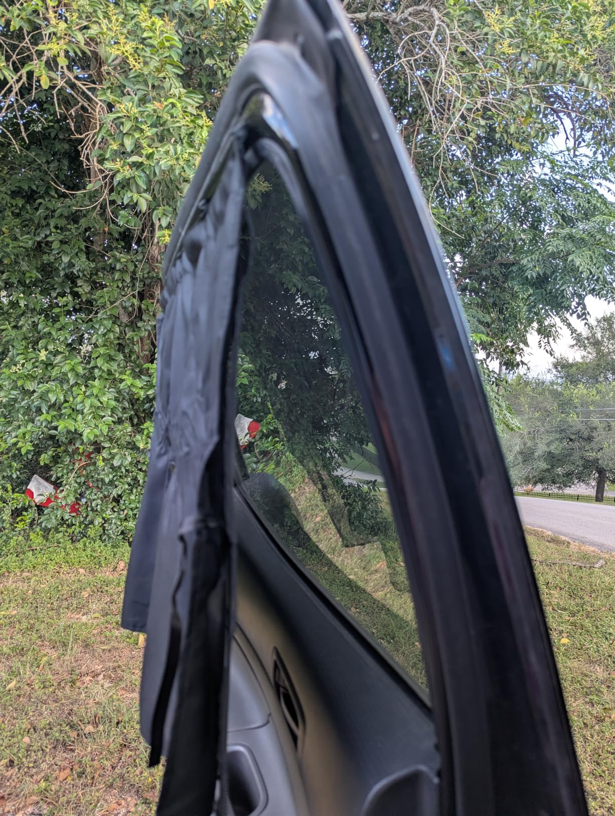 Car Window Shades, 2 PCS Magnetic Double Layer Auto Sun Shade for Side Windows Privacy Full Covers/Half Shade Options Back Car Window Curtains for Baby Protection customer photo 1