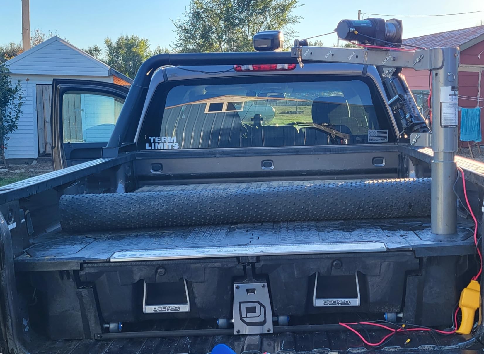 DECKED Truck Bed Storage System Includes System Accessories | Compatible with Chevy Silverado & GMC Sierra 2500/3500 (2020-Current) 6'6