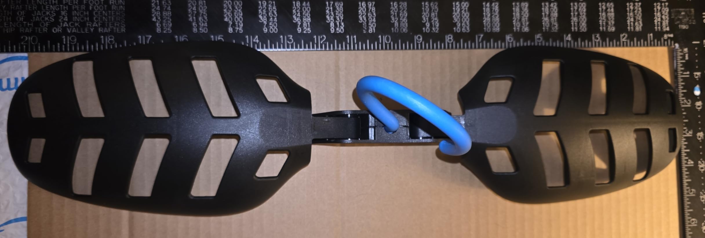 Wetsuit Hanger - Foldable Quick-Dry Wet Suit Hangers (Blue) | Improves Your Wetsuit Longevity, No Shoulder Stretching, Ideal for Drysuit Scuba Diving Gear & BCD, Surfing Accessories customer photo 2