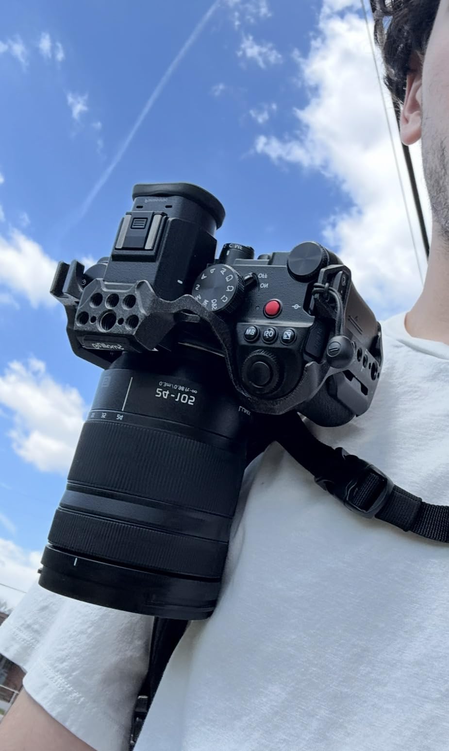 FALCAM F38 Backpack Camera Clip V2 with Plate | Arca-Swiss Quick Release, 30kg/66lb Heavy Load, Dyneema Safety Strap, Belt & Strap Mount for DSLR Action Mirrorless - Black customer photo 1