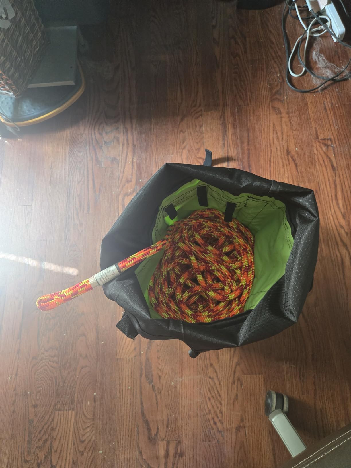 AOLEBA Arborist Rope Storage Bag customer photo 1