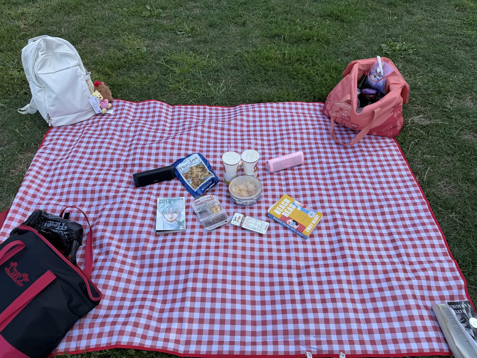 HX&OD Picnic Blanket Outdoor Extra Large Picnic Mat 80