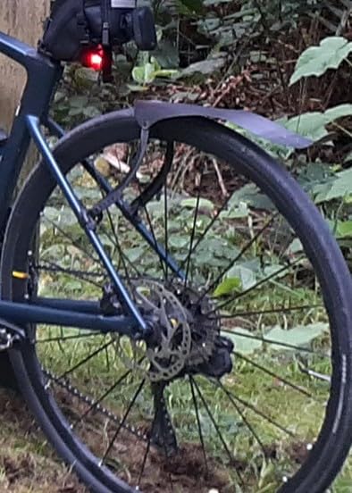 Ass Savers - Win Wing/Win Wing 2 - Rear Mudguards for Gravel/Road/MTB Bikes - Road for up to 35mm Wide Tires, Gravel for up to 60mm Wide Tires, MTB for up to 76 mm Wide Tires, Ultralight, Durable customer photo 1