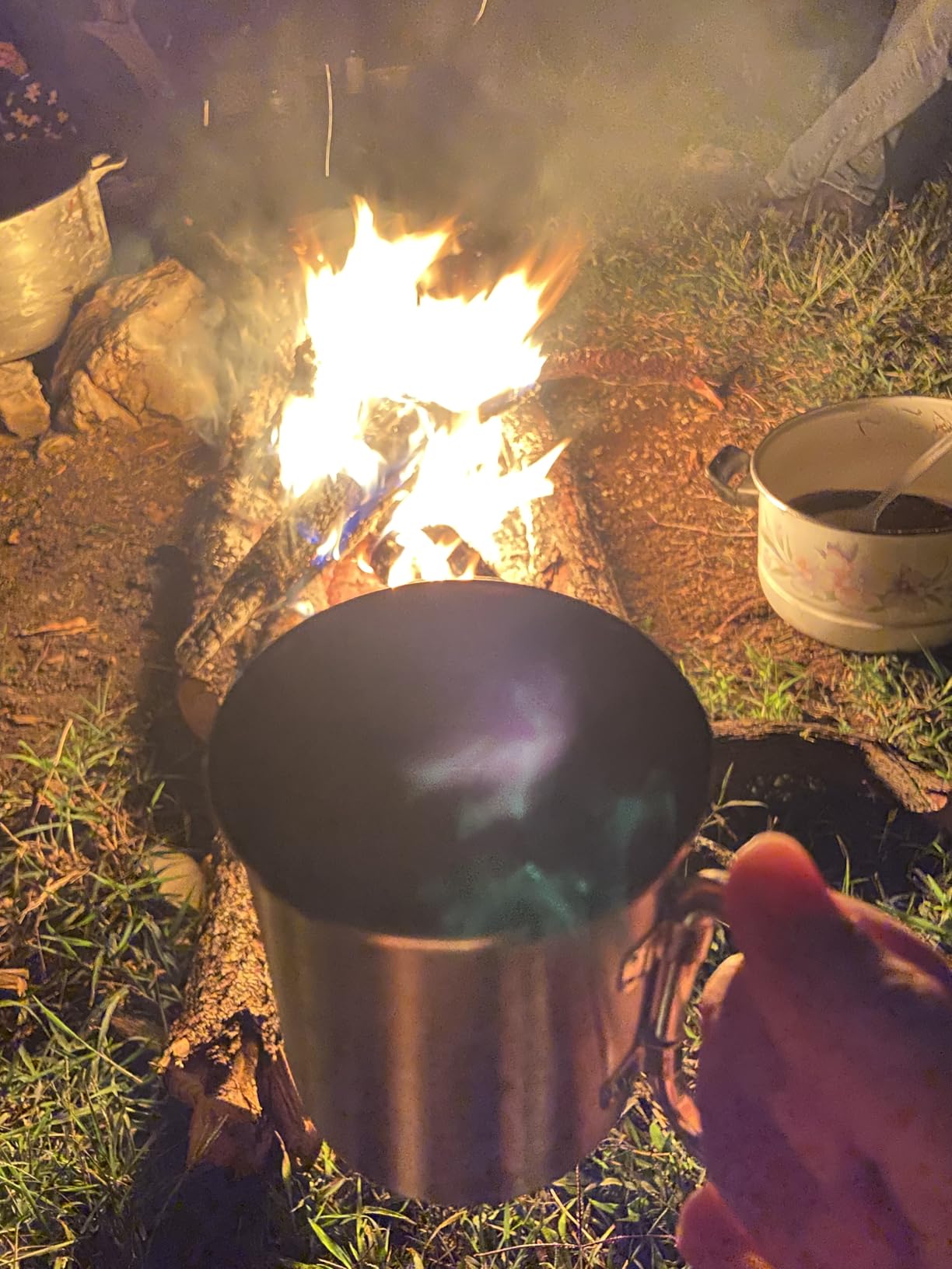 VIKROM Camping Cup Mug with Carabiner, 13.5 Oz, Stainless Steel | Heat-Resistant Metal, Lightweight and Easy to Hold, with Clip Handle, for Coffee, Tea, Hiking, Backpacking, and Outdoor Trips customer photo 1