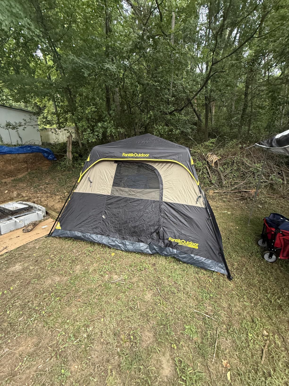 FanttikOutdoor 4/6/8/10 Person Instant Tent for Camping Setup in 60s | Camping Tent with Rainfly & Windproof, Portable Instant Cabin Tent with Carry Bag for Family Camping & Hiking customer photo 2