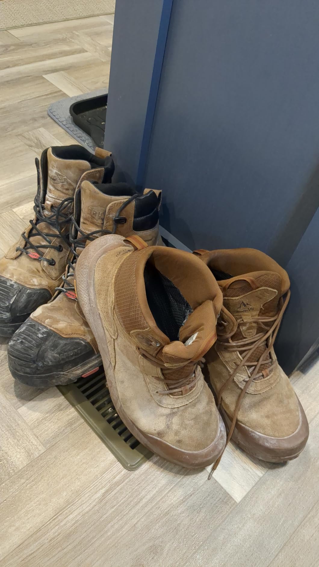 NORTIV 8 Men's Waterproof Military Tactical Work Boots | Leather Motorcycle Combat Lightweight Non-Slip Hiking Boots for Men VaporGuard customer photo 1