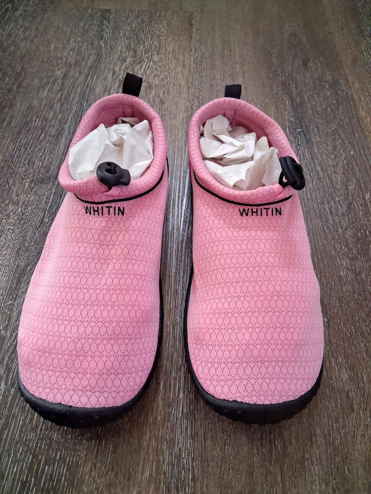 WHITIN Women's Multi-Purpose Feather Water Shoes + Thick Sole Z10 | Thick Sole for Rock & Shell Defense, Adjustable Drawstring for Sand Protection & Snug Fit, Packable & Lightweight customer photo 1