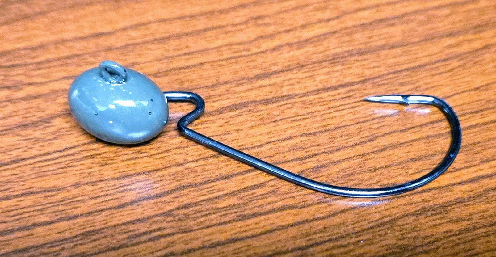 Reaction Tackle Football Swing Jig, Free-Swinging Hook with Football Head for Bass Fishing, Deep Water and Rocky Terrain (5-Pack) customer photo 2