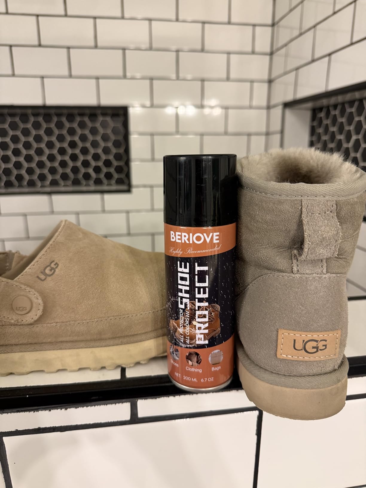 Protect Shoe Protector Spray - 6.7 OZ Waterproofing Spray customer photo 1