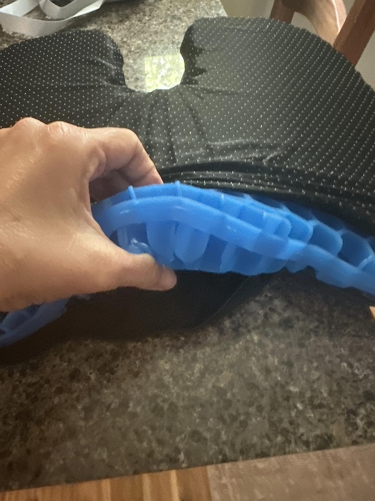 Thicker Gel Kayak Seat Cushion, Large Seat Cushions for Kayaks, Paddle Board, Canoe and Boating, HIPS Relief Seat Cushion Pad for Kayak Accessories customer photo 2