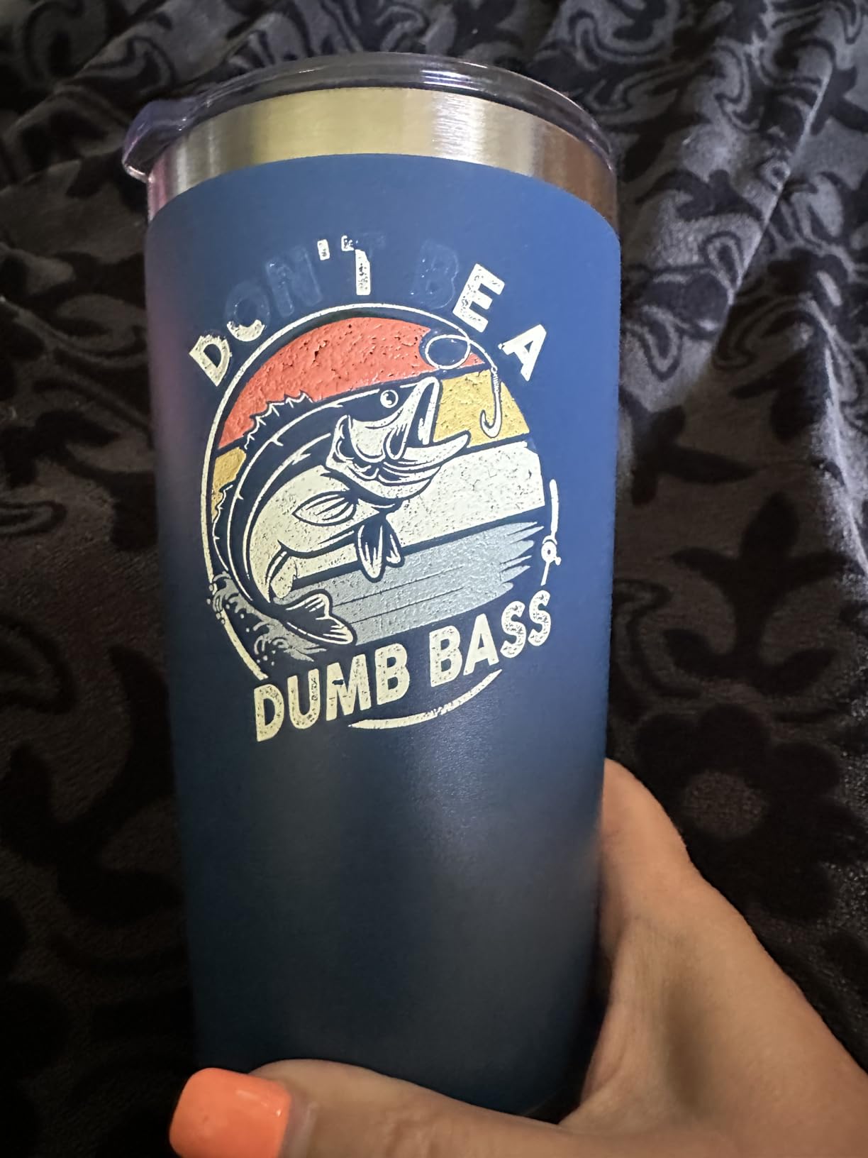 NewEleven Gifts For Him - Fishing Gifts For Men, Dad, Fisherman, Father - Practical Gift, Dad Birthday Present, Men, Husband - 20 Oz Tumbler customer photo 2