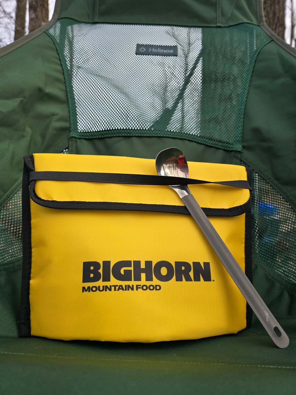 Bighorn Insulated Bag for Backpackers - Durable Small Insulated Pouch for Freeze Dried Backpacking Meals - Packs Flat, Lightweight, Aids Rehydration, Keeps Food Hot, 10 ¼