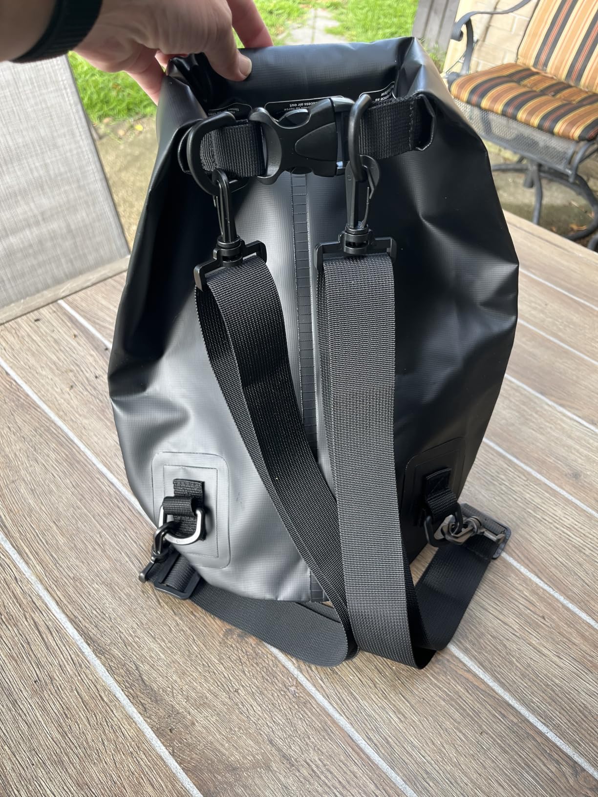 Tough Bison Bear Bag Hanging Kit - 10L Waterproof Bear Proof Food Storage Bag with Ropes and Clips for Hiking, Kayaking, Camping customer photo 2