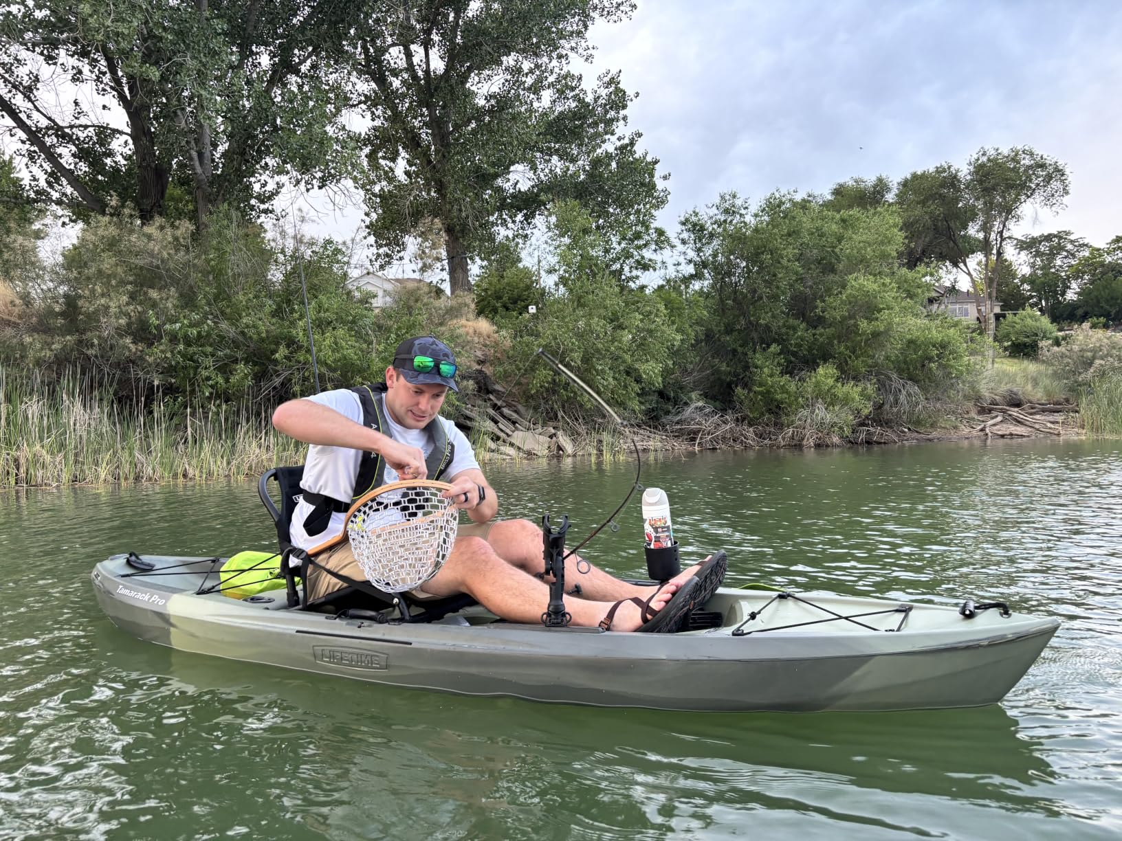 YakAttack MultiMount Cup Holder - Battleship Grey | Track Mount Drink Holder for Kayaks & Boats | Compatible with GearTrac & MightyMount | Secure & Versatile | Made in the USA customer photo 1
