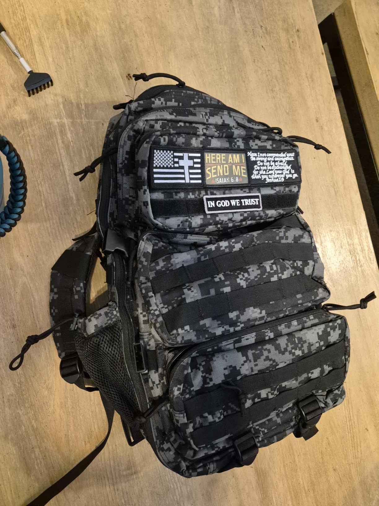 50L Military Tactical Backpack Large Day Backpack for Men Molle Army 3 Days Assault Pack Bug Out Bag Water Resistant and Heavy Duty Hiking Trekking Rucksack customer photo 1