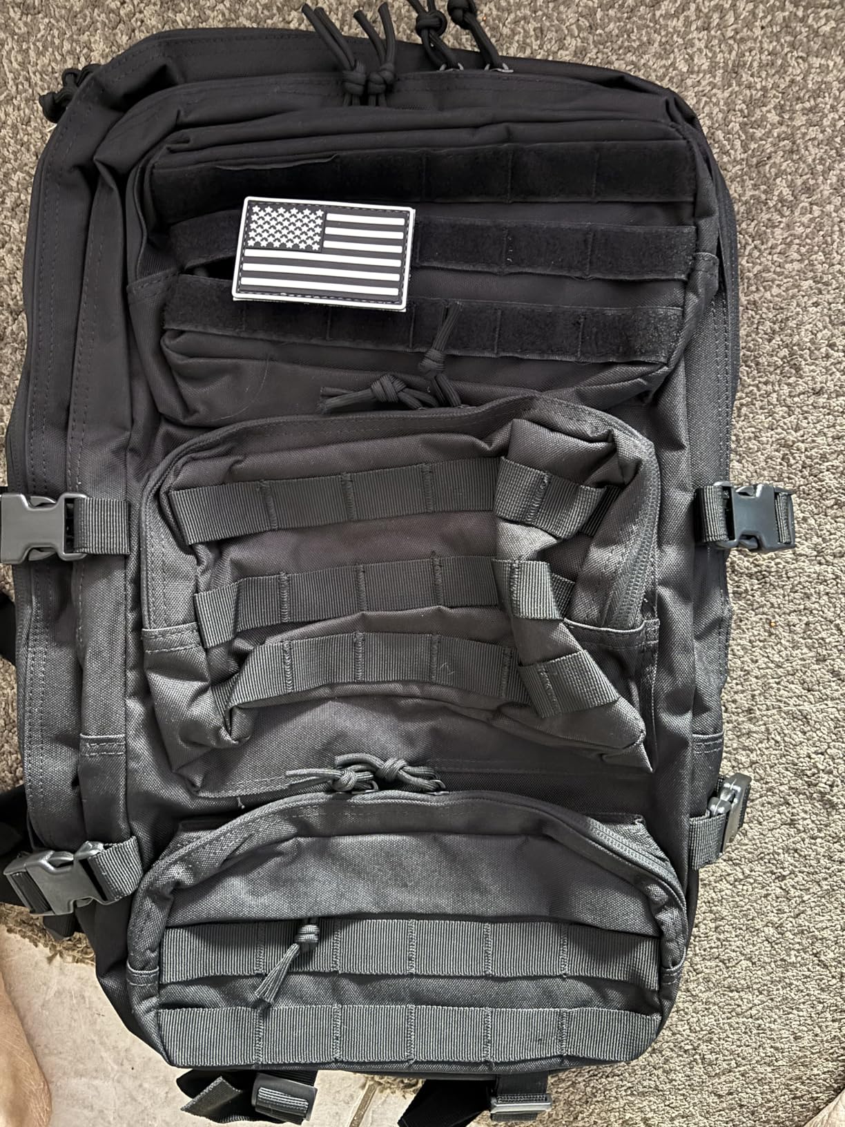 50L Military Tactical Backpack Large Day Backpack for Men Molle Army 3 Days Assault Pack Bug Out Bag Water Resistant and Heavy Duty Hiking Trekking Rucksack customer photo 2