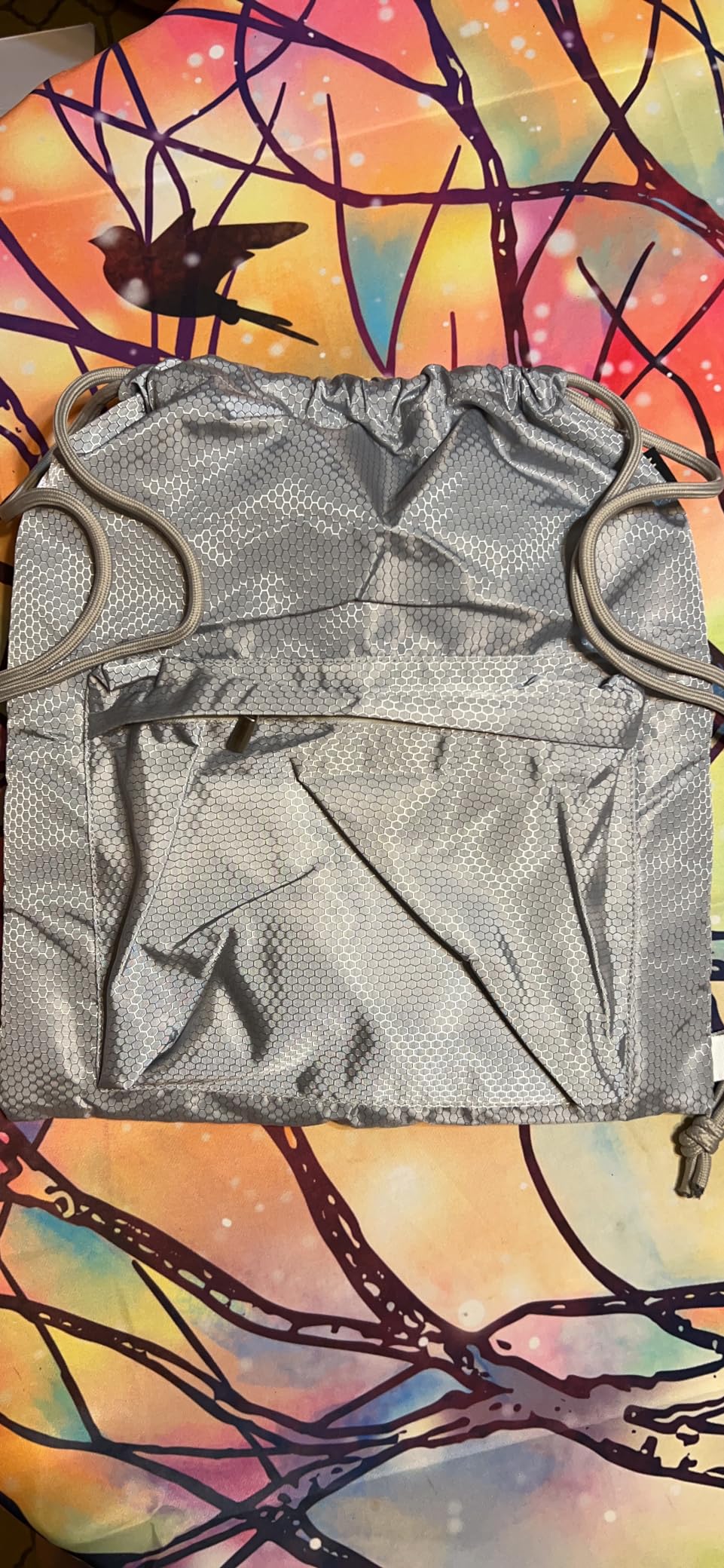 Moyad Insulated Lunch Bag Lightweight Cooler Backpack Lunch Organizer with Drawstring Closure and 3 Pockets for Men and Women, Perfect for Hiking, Park, Work, Black customer photo 1