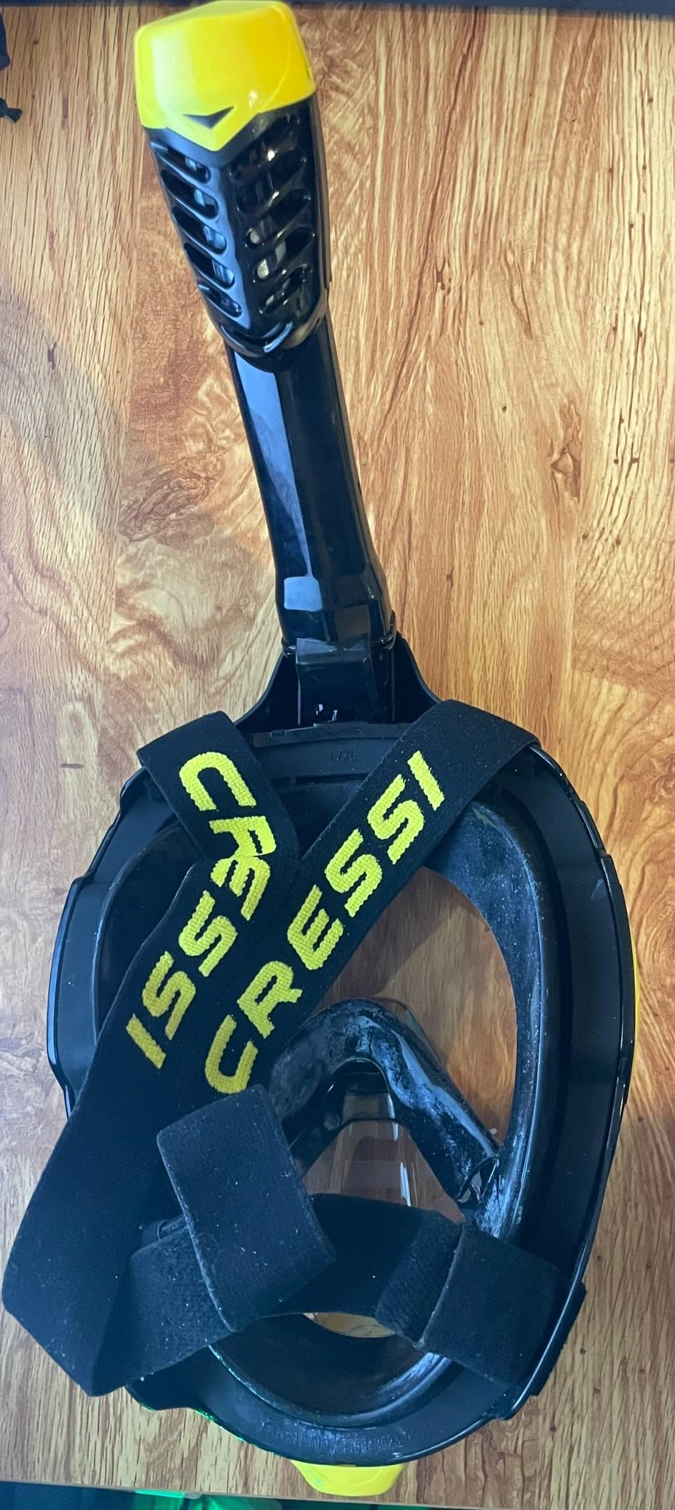 Cressi Adult Snorkeling Full Face Mask - Wide Clear View, Anti-Fog System - Easy Breathing: Safety First - Bali: Designed in Italy customer photo 1