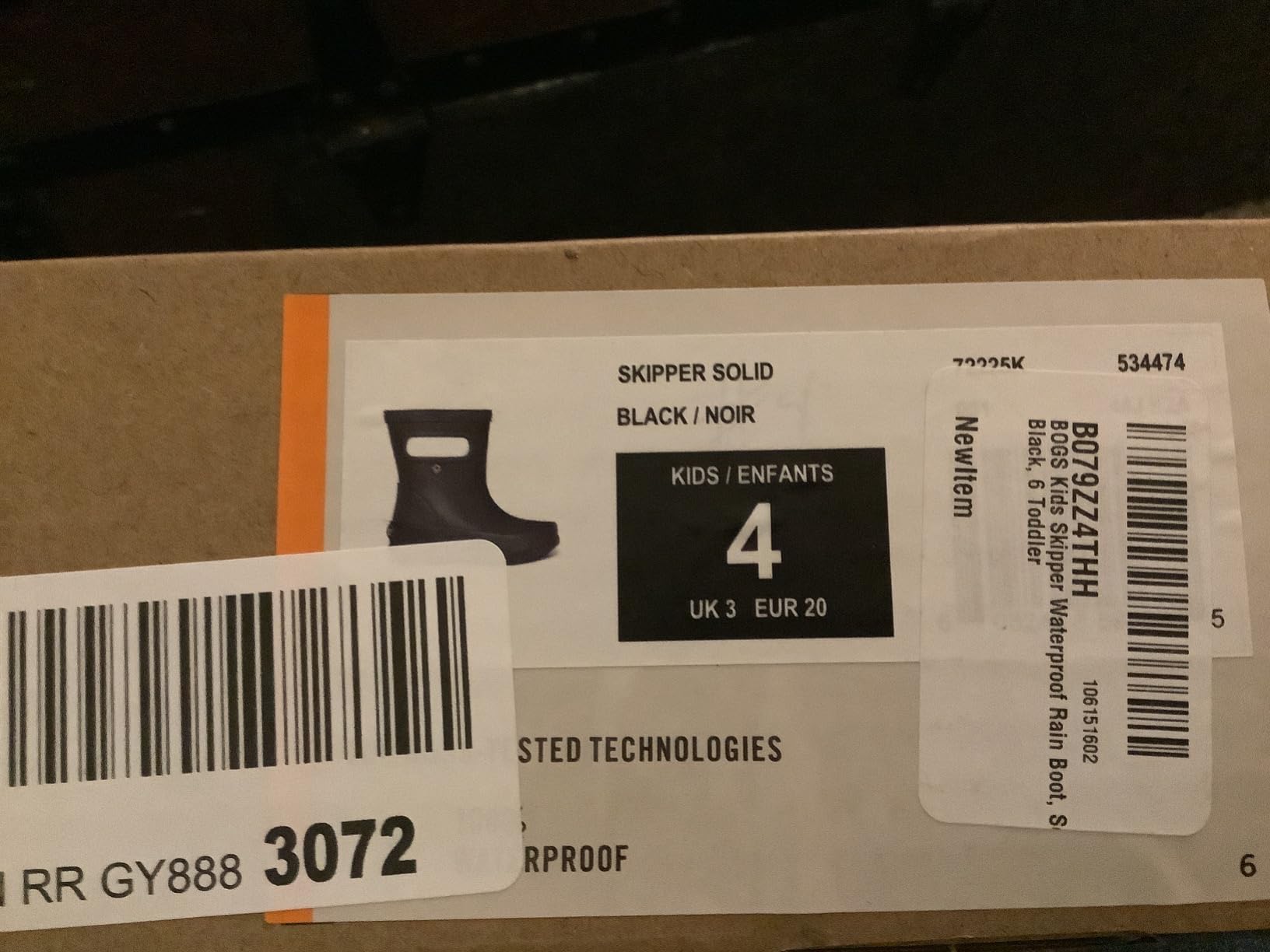 Bogs Kids Rainboot Solid Boot customer photo 1