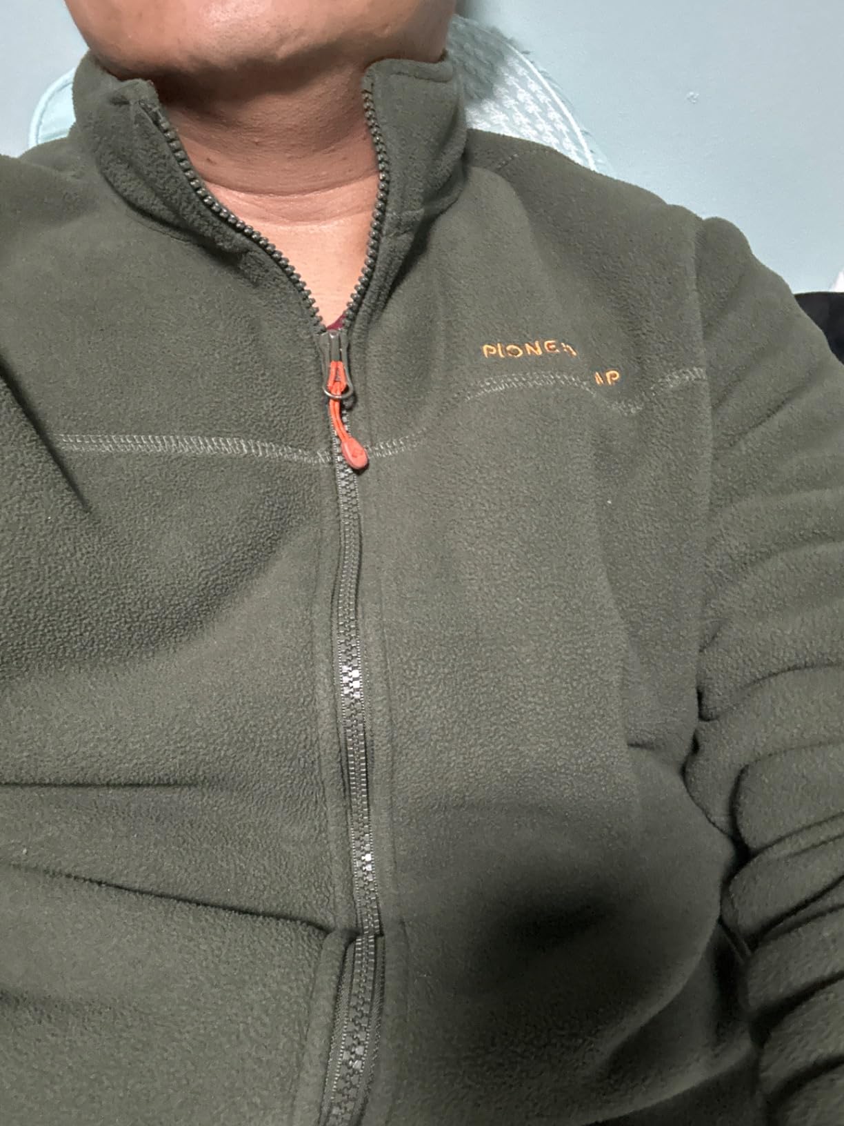 Pioneer Camp Men's Polar Fleece Sherpa Lined Jacket customer photo 2