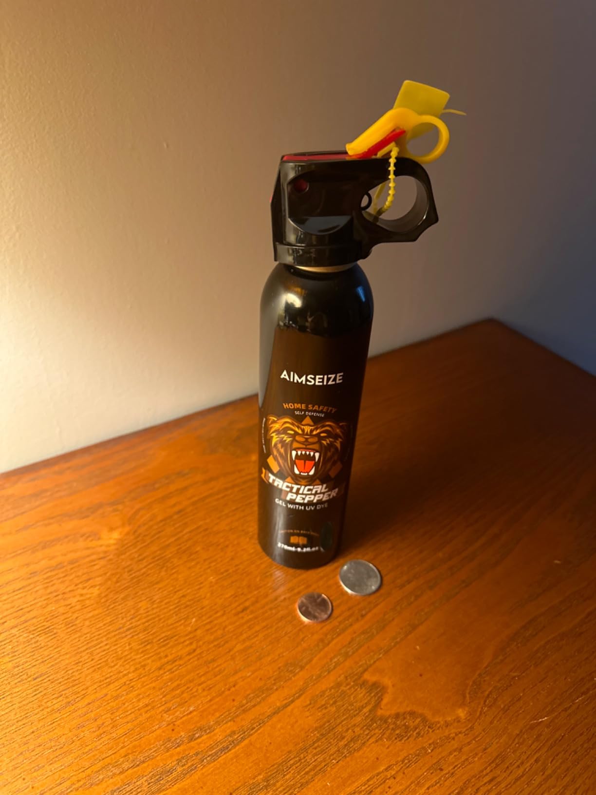 Compact Pepper Spray for Hiking: Maximum Strength Powerful for Camping - Easy Access Outdoor Personal Protection customer photo 2
