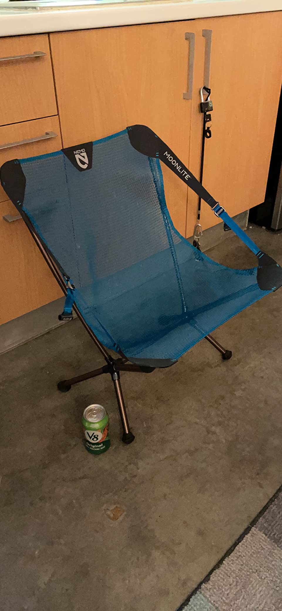 Moonlite Reclining Camp Chair - Black Pearl | Lightweight, Packable, Comfortable, Camping, Day Use customer photo 1