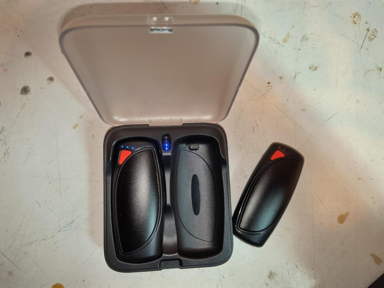 Hand Warmers Rechargeable with Charge Case, 2 Packs 14,000mAh Electric Hand Warmer Battery Powered Dual Sided Reusable Long Battery Life Portable Pocket Heater Gifts for Men Women Golf, Hunting Gear customer photo 2