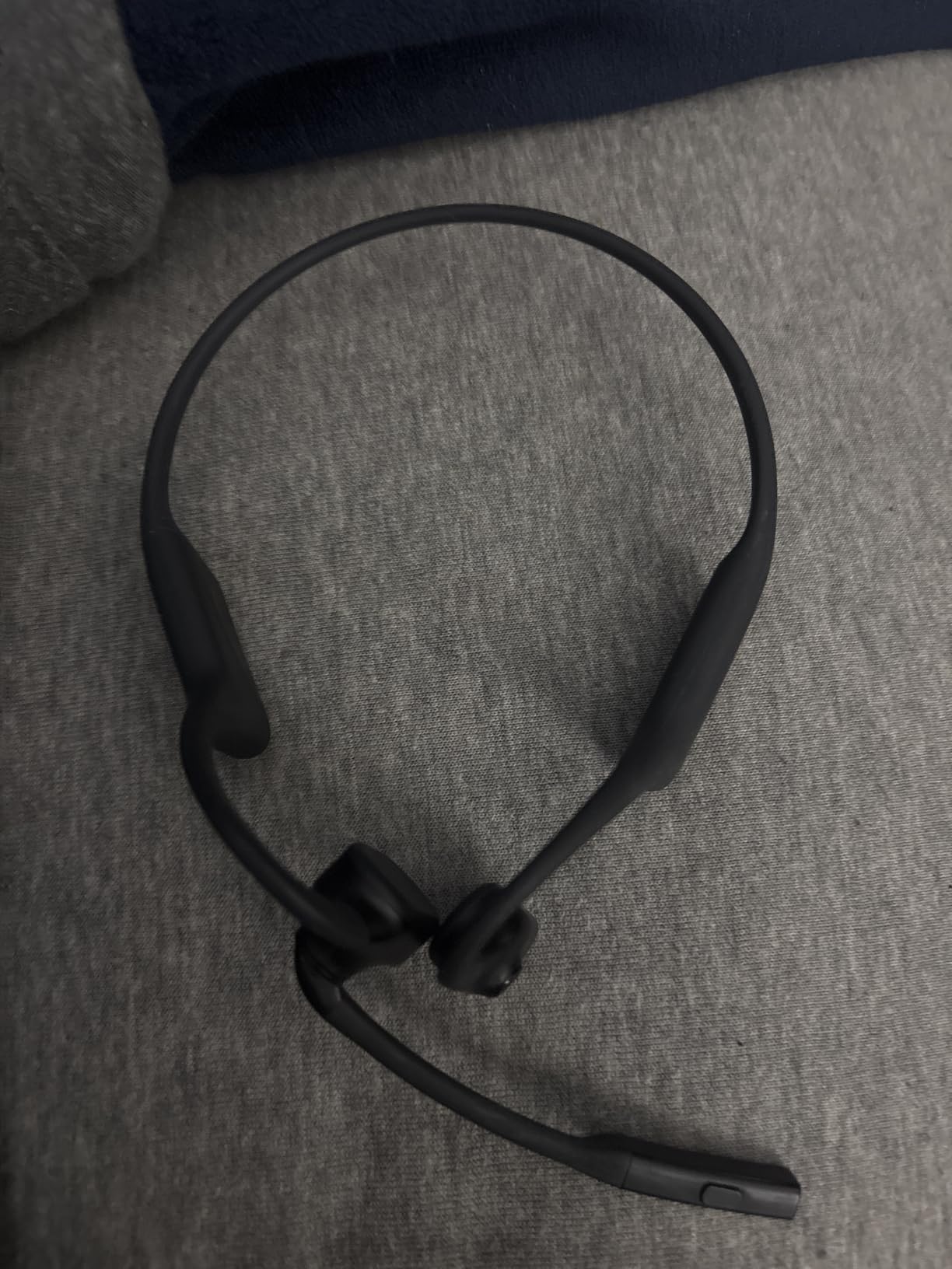 SHOKZ OpenComm2 Open-Ear Bluetooth Headset, Noise-Canceling Mic customer photo 1