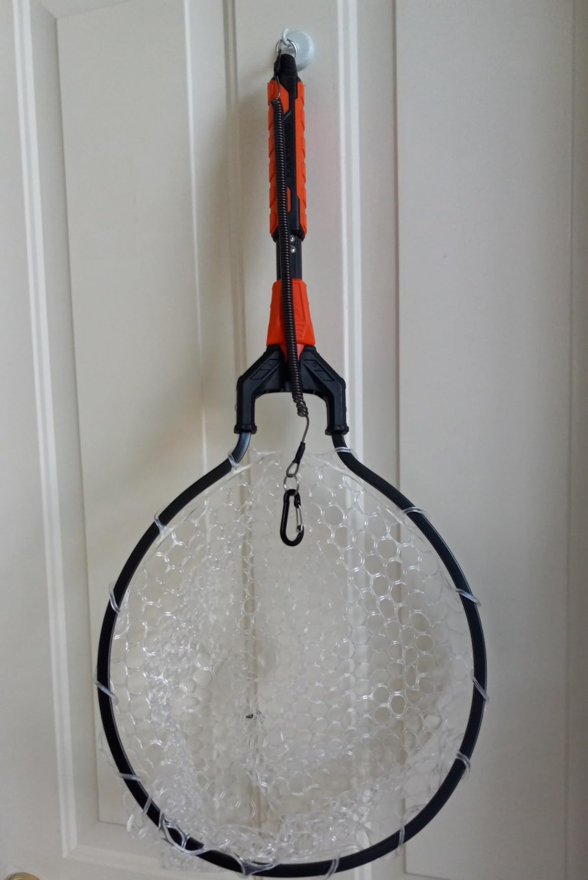 KastKing Titanet Folding Fishing Landing Net for Kayak & Fly Fishing | Durable Aluminum Frame, Silicone & PVC Mesh, Non-Slip HiVis Grip, Elastic Lanyard & Belt Clip, Compact Bag customer photo 2