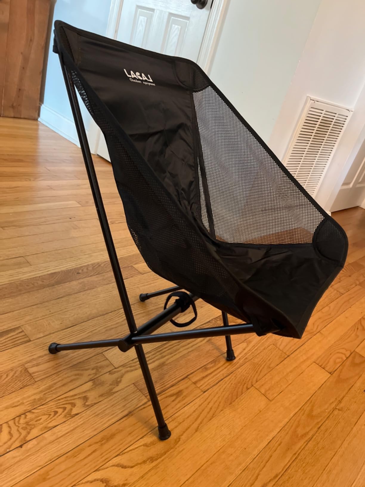 G2 GO2GETHER Ultra-Light Folding Camping Chair, All-Aluminum Frame, Surper Breathable Fabric, Easy to Carry, Compact Storage Size (1, Grey) customer photo 1