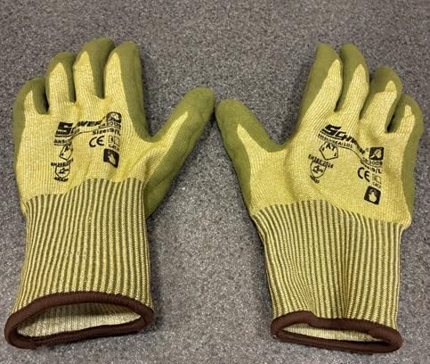 Schwer 2 Pairs A7 Cut Resistant Fishing Gloves, Touchscreen, CR3009, L | Sandy Nitrile Coated, Superior Grip, Ideal for Fishing, Hunting, Hiking, Cycling, Climbing, Outdoor Activities and Sports customer photo 2