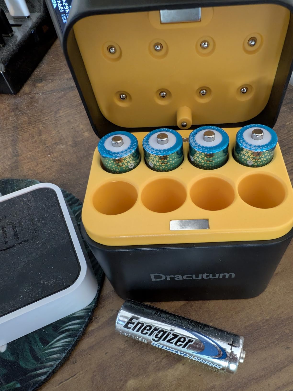 Rechargeable AA Lithium Batteries with Charger 8-Pack 3600mWh | 1.5V Double A Battery, 2000 Recharge Cycles, 3H Fast Charging for High-Drain Devices Blink Camera, Xbox Controller, Toys customer photo 1