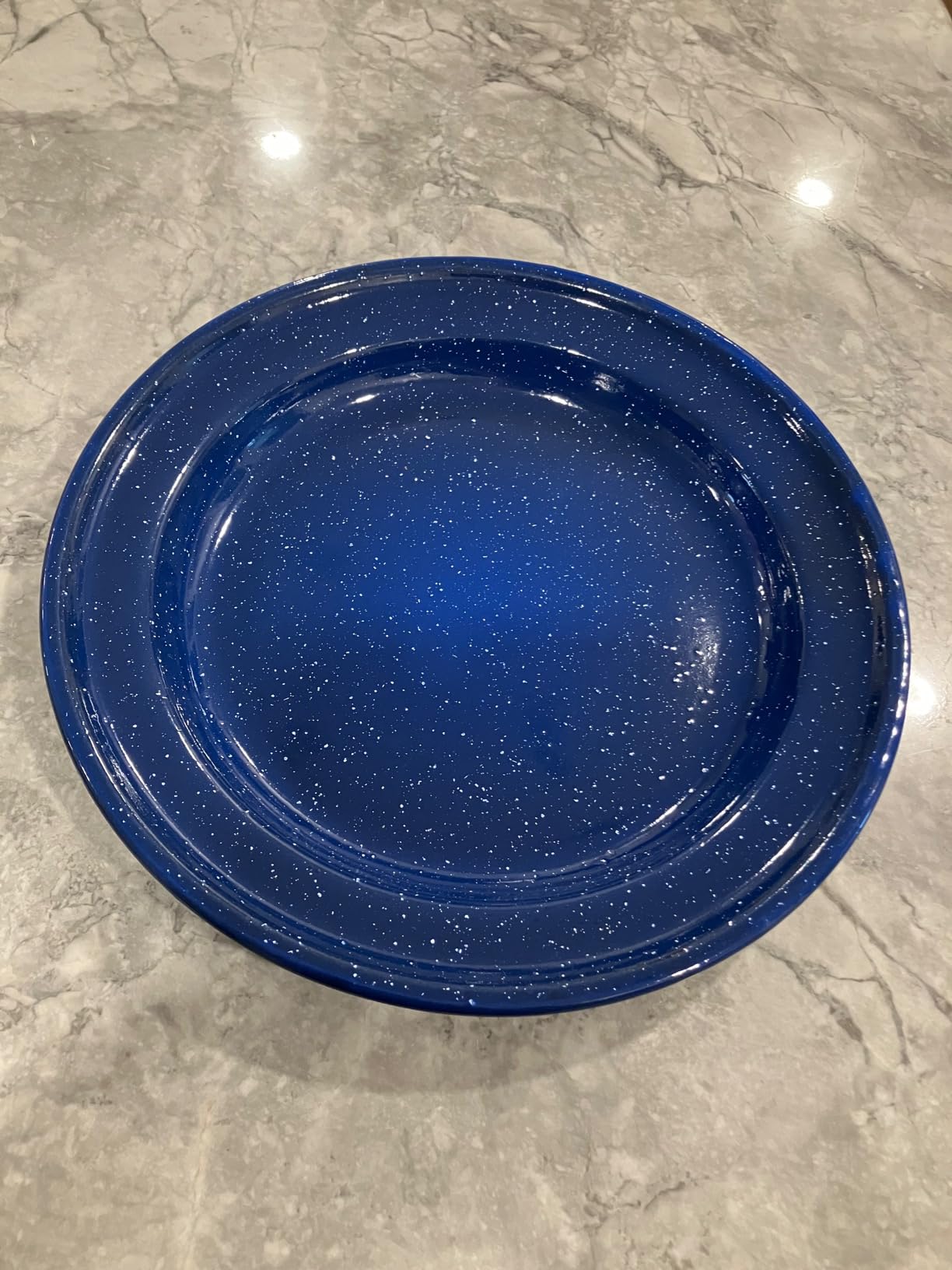 Enamelware for Camping and Backpacking - Enamel Cookware Gear Essentials for Camping and Backpacking (Made by Caddis Sports) (6 Inch Bowl (4 Pack)) customer photo 1