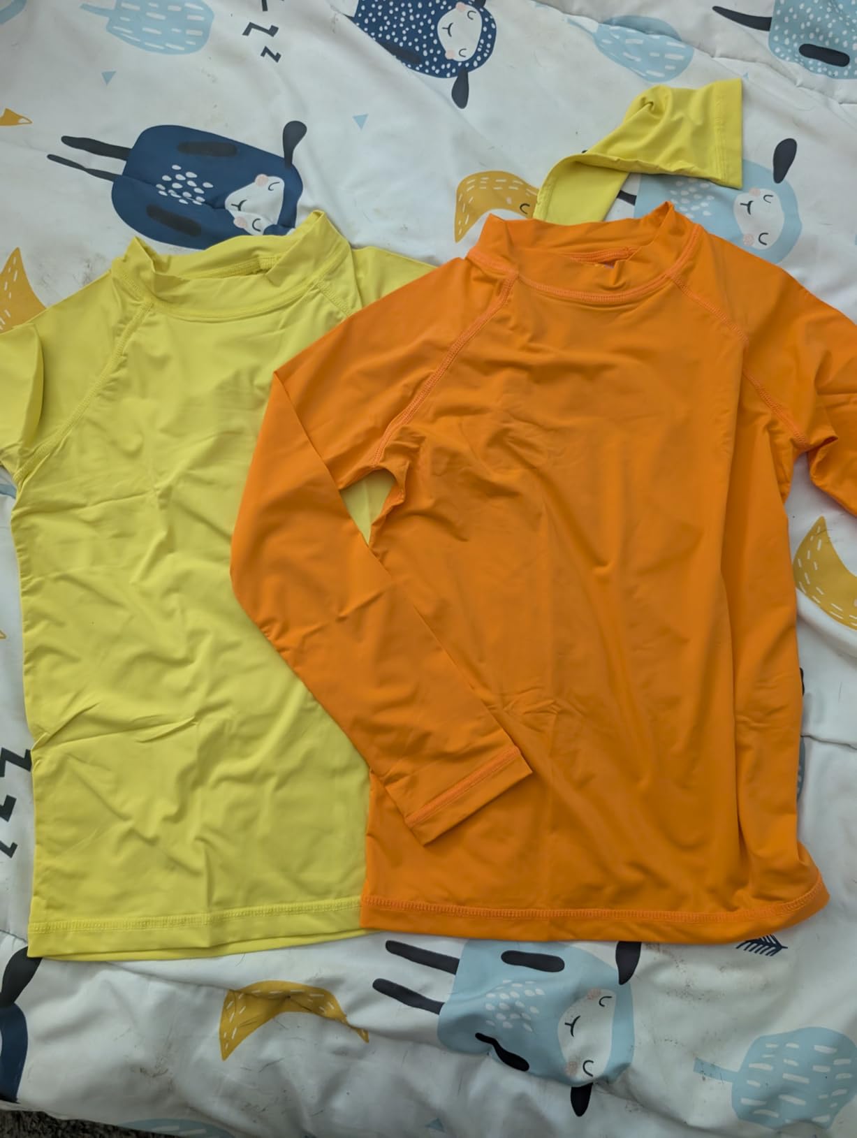 Boys Rash Guard Swim Shirt Long Sleeve Rashguard UPF+ 50 SPF Sun Water Surfing Shirts for Toddler Kids Youth Teen 2T-16Y customer photo 2
