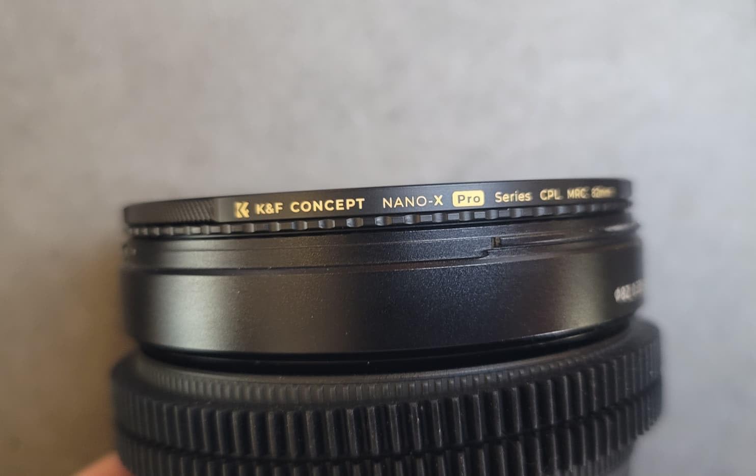 K&F CONCEPT 82mm Circular Polarizers Filter Super Slim with 36 Multi-Layer Coatings, High Definition Circular Polarizing Filter (CPL) Camera Lens Filter (Nano-X PRO Series) customer photo 2
