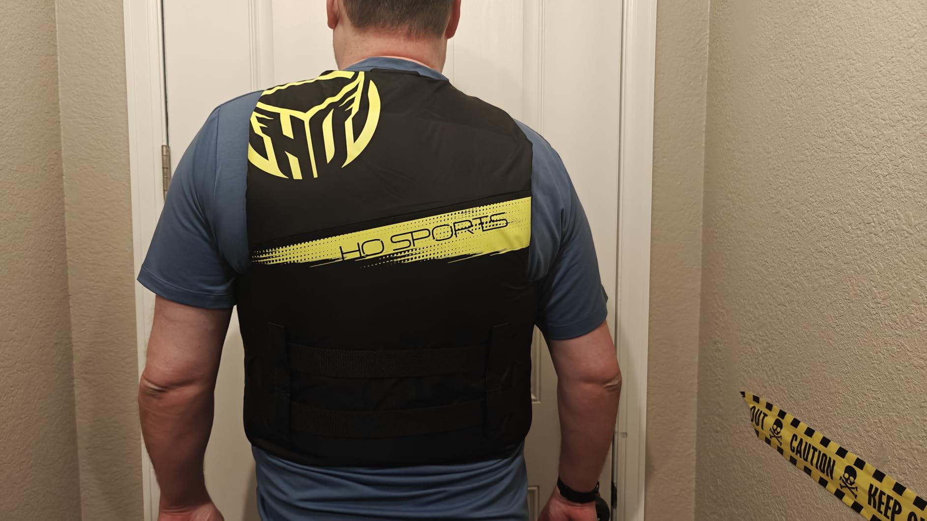 HO Sports Voyager Life Vest - USCG Approved Unisex Adult Life Jacket - Lightweight Wake Sports Life Vest - Nylon Exterior with Adjustable Quick-Release Buckles customer photo 1