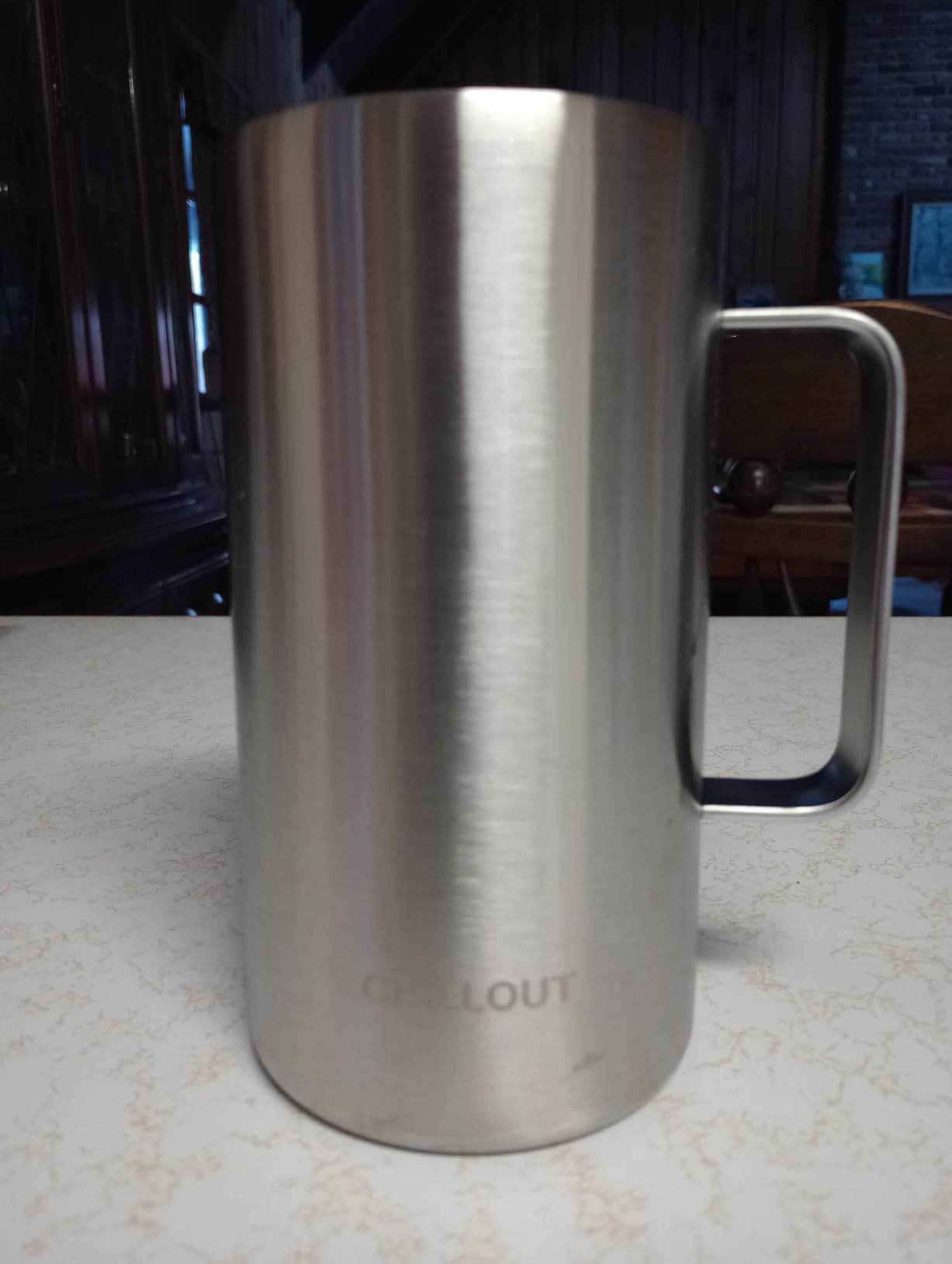 CHILLOUT LIFE Stainless Steel 20 oz Vacuum Insulated Coffee Mug with Handle and Lid customer photo 1